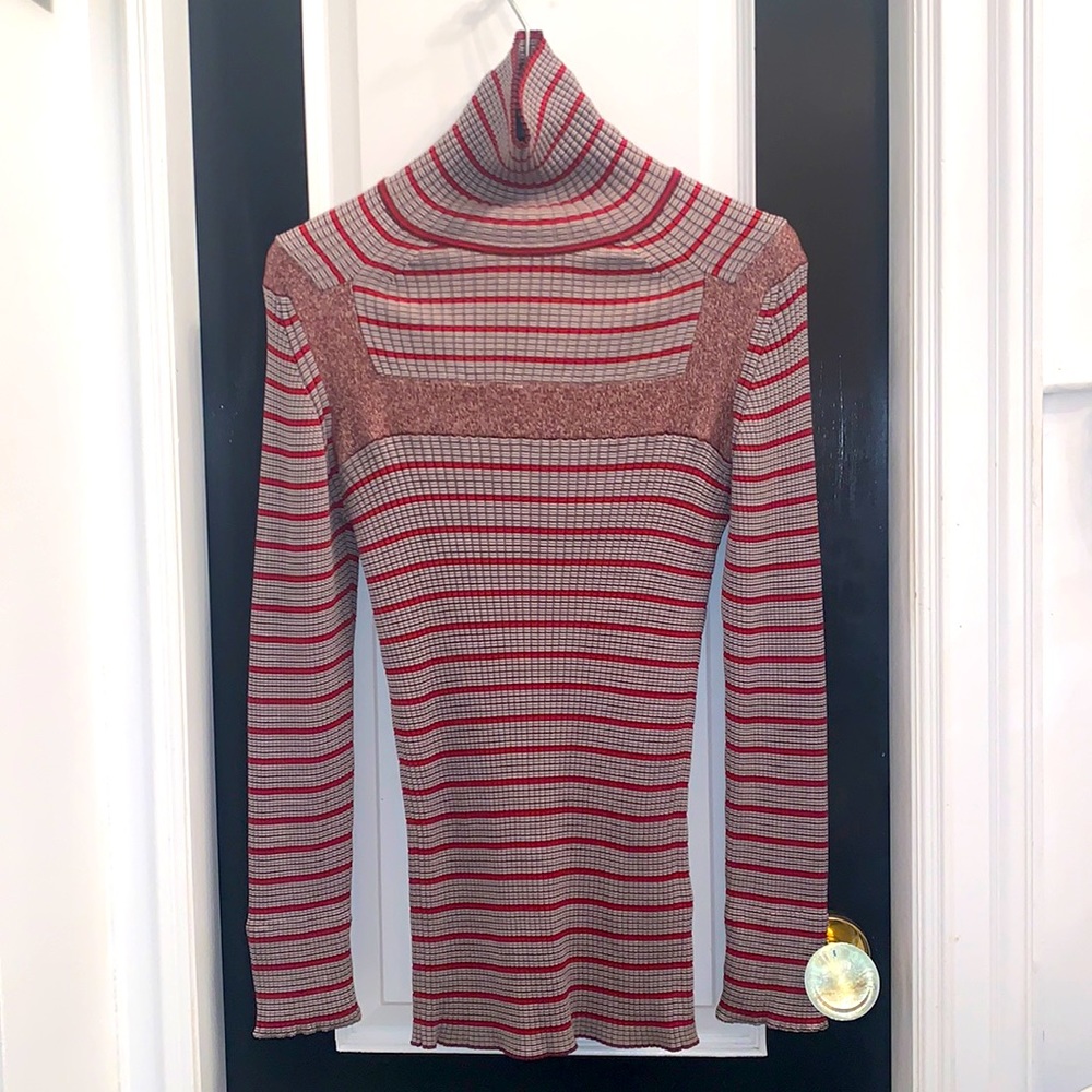 Margiela Men’s Skinny Turtleneck Sweater Medium